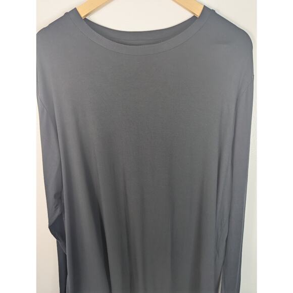 Killstar Black Manticore Asymmetrical Long Sleeve Mesh Tunic Top - Picture 7 of 11